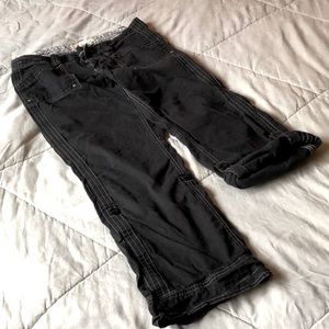 Cute casual pants with button cuffs